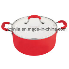 Küchenutensilien 24cm Aluminium-Keramik-Beschichtung Sauce Topf, Kochgeschirr, Energiespar-Topf